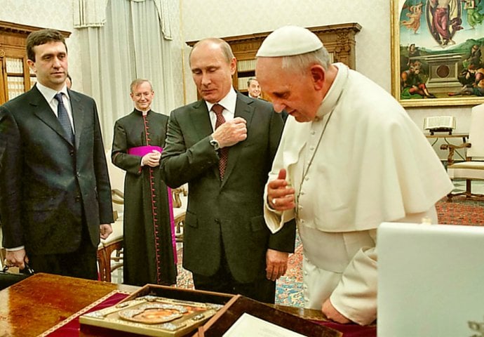 Papa Franjo: Samo Putin istinski štiti hrišćane