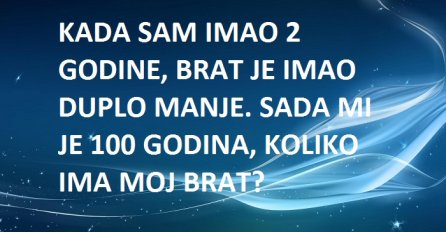 Samo rijetki znaju da odgovore tačno na ovo pitanje