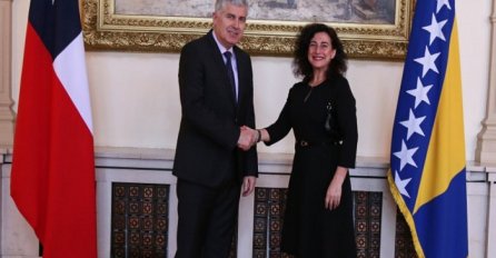 Čović primio akreditivna pisma novoimenovane ambasadorice Republike Čile za BiH