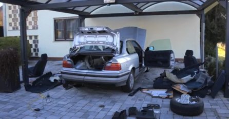 Uz malo truda i volje sve se može: Kupio stari BMW i od njega napravio pravu zvijer (VIDEO)