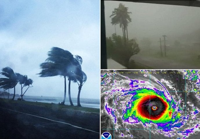 Najjači u istoriji: Vjetar brzine 355 km/h razara Fiji, a vrhunac oluje tek se očekuje (VIDEO)