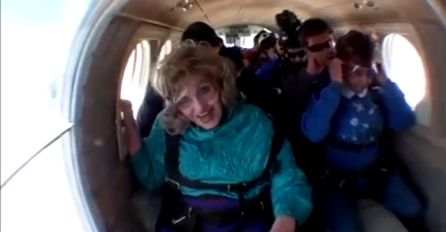 Htjela je proslaviti 80. rođendan skokom iz aviona, ali onda su stvari krenule po zlu (VIDEO)