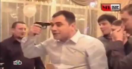 Horor na svadbi: Mladoženja sa prijateljima igrao "ruski rulet", pištolj je opalio (VIDEO)