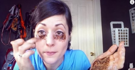 Ova žena svako jutro utrlja malo papira ispod očiju, a rezultat je nevjerovatan