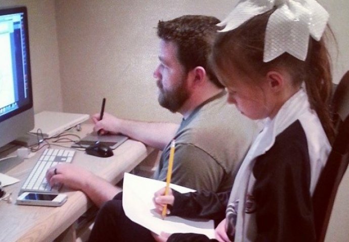 Zbunila mnoge: Fotografija tate i kćerke je postala hit na internetu, a vidite li zašto?