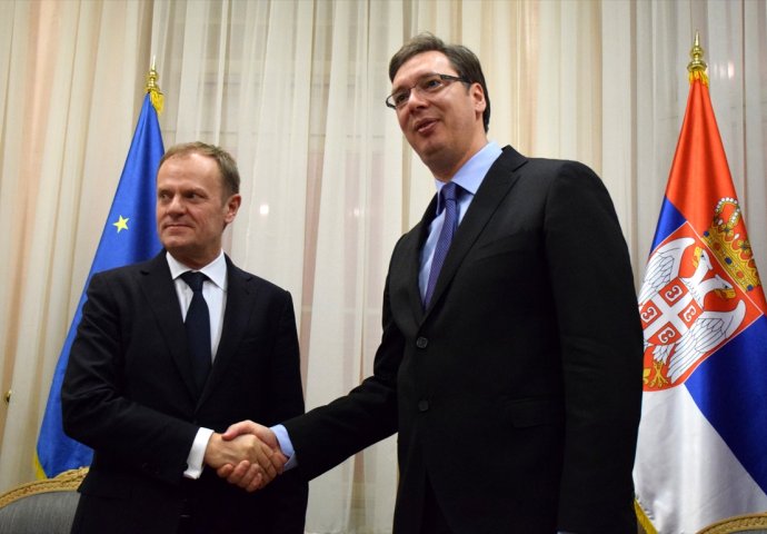 Vučić i Tusk: Može se očekivati promjena u dosadašnjoj evropskoj politici prema migrantima 