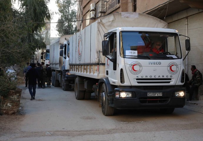  UN dostavili humanitarnu pomoć opkoljenim područjima u Siriji