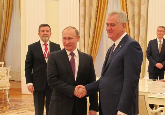 Putin i Nikolić: Odnosi dvije zemlje uspješno se razvijaju