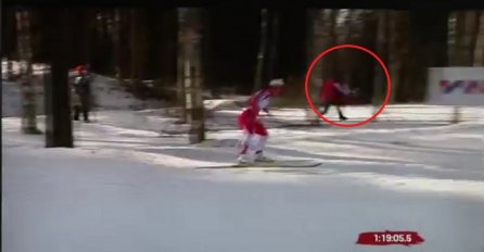 Dok se on skijao u publici se odvijalo nešto urnebesno smiješno (VIDEO)