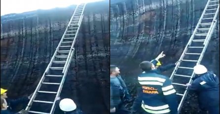 Čuli su jecanje koje dolazi sa 15 metara visokog bloka uglja, pogledajte šta su pronašli (VIDEO)