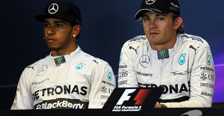 I to smo dočekali: Mercedes dao zeleno svjetlo Rosbergu da napadne Hamiltona