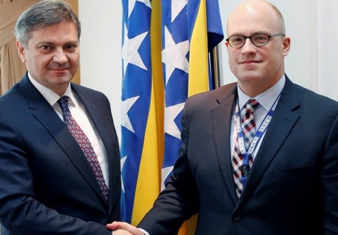 Predsjedavajući Zvizdić razgovarao sa šefom Misije OSCE-a u BiH