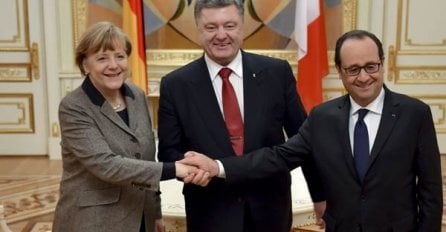 Hollande, Merkel i Poroshenko sutra razgovaraju o okončanju sukoba u Ukrajini