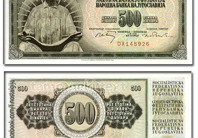 Zvali su je 'Tesla': Pamtite li ovu zelenu novčanicu od 500 dinara? 