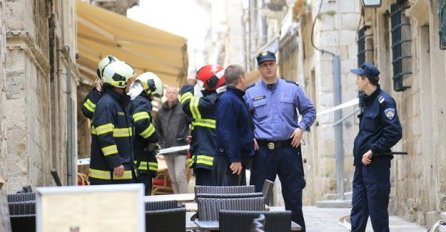 Kraj drame u Dubrovniku: Uhapšen muškarac koji je prijetio da će se raznijeti 