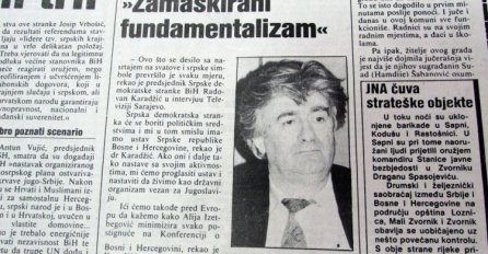 Karadžić: 'Nemojte misliti da nećete BiH odvesti u pakao'