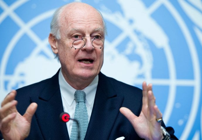 De Mistura: Poruka iz Bruxellesa je da rat u Siriji mora stati