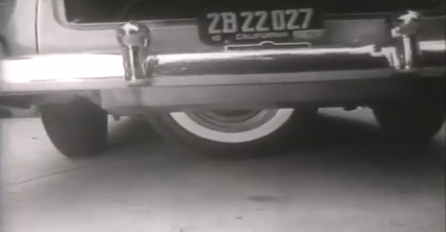 Nećete vjerovati šta su uradili sa rezervnom gumom u 1950-oj godini (VIDEO)