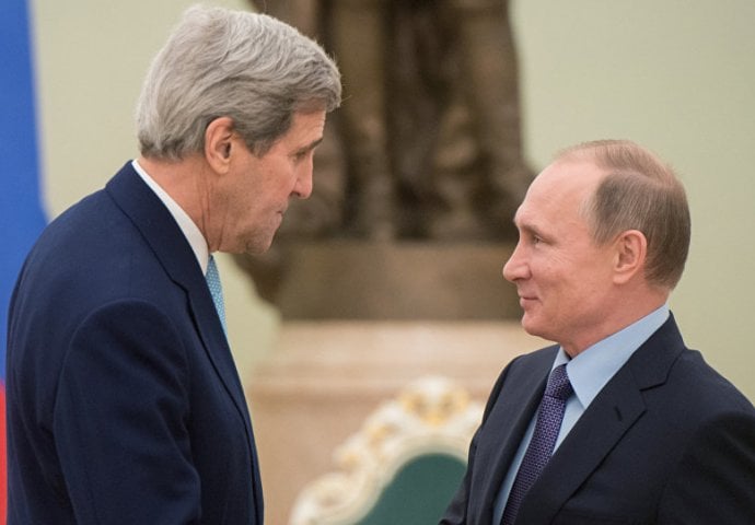 Kerry s Putinom: Washington i Moskva bi mogli smanjiti razlike o pitanju Sirije i Ukrajine