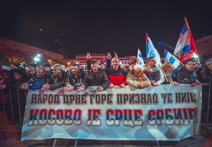 U Podgorici održan protest protiv NATO-a na godišnjicu bombardovanja SR Jugoslavije