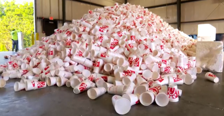 Skupljali su plastične čaše: Onda su od njih napravili nešto čime su oduševili cijeli grad (VIDEO)