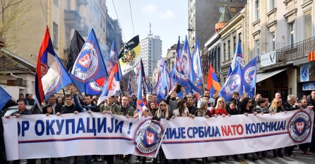 Srbija: Oko dvije hiljade ljudi na anti-NATO protestima u Beogradu