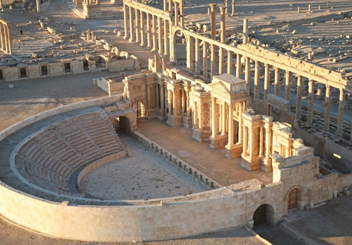 Snimak drona: Pogledajte kako izgleda Palmyra nakon ISIL-a