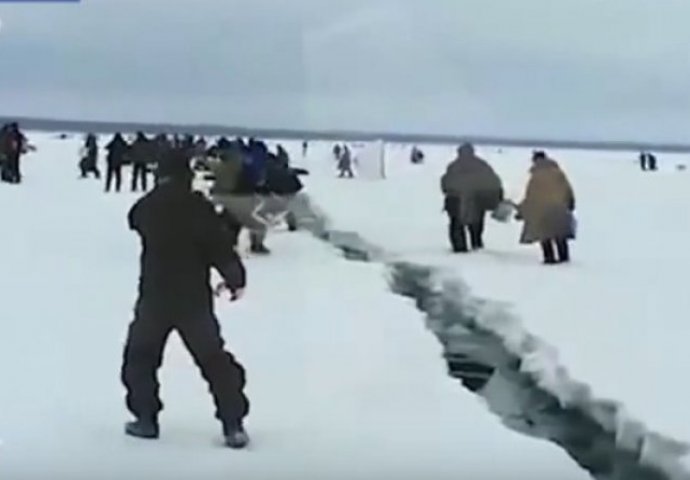 Velika drama: Više od stotinu ribara jedva spasilo živu glavu nakon otapanja leda