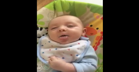 Od svoje nedavno rođene bebe je doživjela nešto nevjerovatno i sve snimila kamerom (VIDEO)