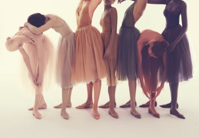Louboutinova paleta nude nijansi