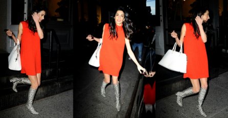 Retro stil Amal Clooney