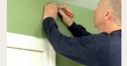 Imao je pukotinu u zidu koju je trebalo popraviti: Nećete vjerovati kako je ovo lako! (VIDEO) 