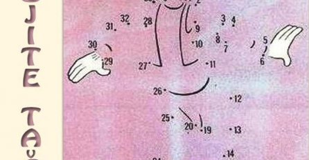 Spojite tačke, od broja 1 do 35, da bi ste dobili sliku: Sjećate li se?