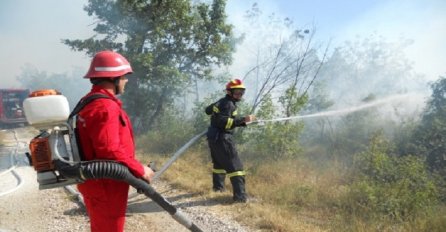 Izgorjelo 50 dunuma šume i niskog rastinja