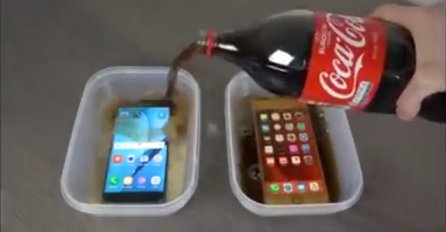 Potopili Samsung i iPhone u Coca Colu i zamrznuli ih, pogledajte koji je "preživio" (VIDEO)