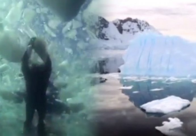 Po prvi put! Oni su prvi koji su zaronili ispod leda Antartika: Zamrznut ćete se kad budete vidjeli ovaj snimak 
