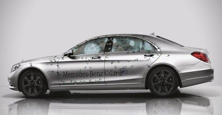 Ovako izgleda izrešetani luksuzni, blindirani Mercedes Maybach (VIDEO)