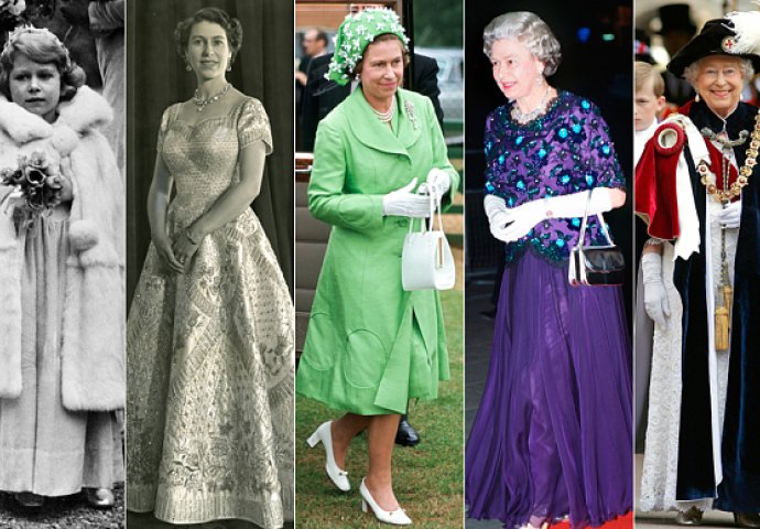 Stil kraljice Elizabete kroz godine