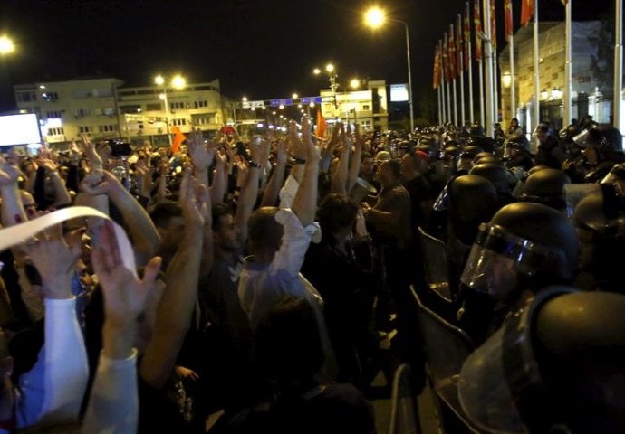 Protesti večeras u Skoplju i više drugih gradova