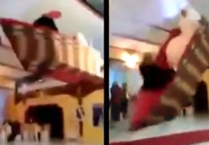 Htjeli su se na spektakularan način pojaviti na svadbi a onda je sve pošlo po zlu (VIDEO)