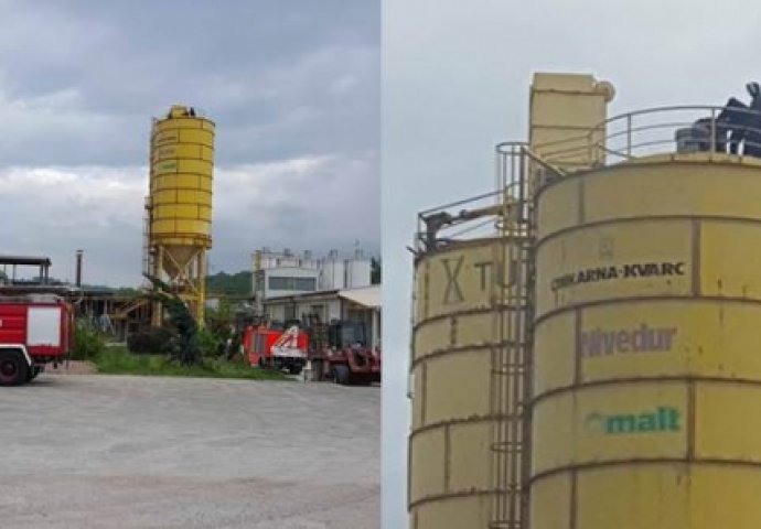 Užas u "Tuzla-Kvarcu": Radnici se popeli na silos i prijete da će skočiti