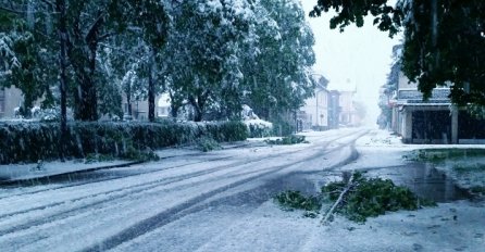 Snijeg paralizovao Sloveniju: Desetine hiljada bez struje