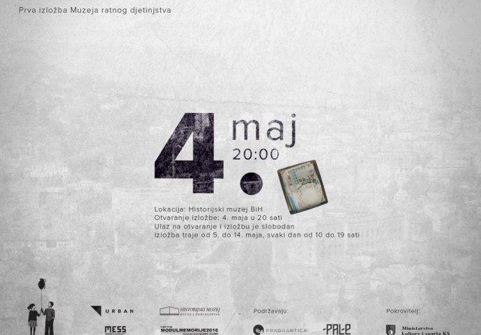 Sarajevo: Prva izložba Muzeja ratnog djetinjstva