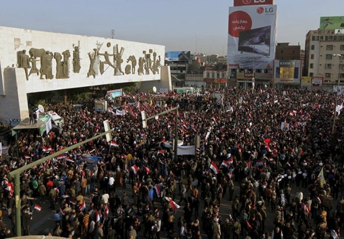 Bagdad: Hiljade šiitskih demonstranata upalo u zgradu parlamenta