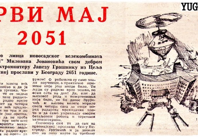 Kako je zamišljan Prvi maj 2051. godine 1951. godine?