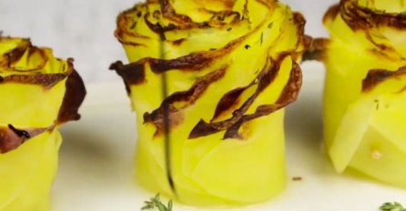 Oduševite goste: Napravite pečene ruže od krompira 