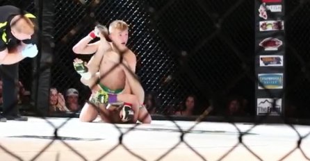 MMA: Petnaestogodišnji dječak prebio osam godina starijeg borca (VIDEO)