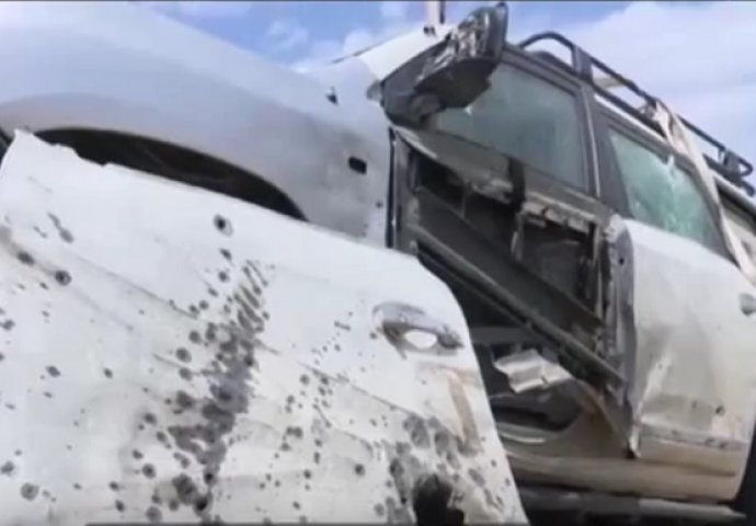 Auto kojim je američki specijalac upao u zasjedu ISIL-a potpuno je uništen (VIDEO)