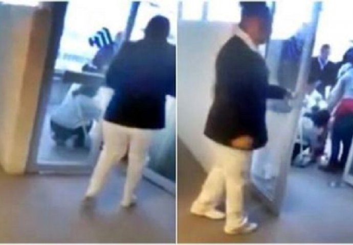 Medicinsko osoblje je ignorisalo: Očajna žena se porađala na glavnom ulazu u bolnicu (VIDEO)