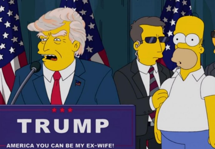 Simpsonovi su predvidjeli dolazak Trumpa za predsjednika SAD-a: Od ovoga će vas uhvatiti jeza